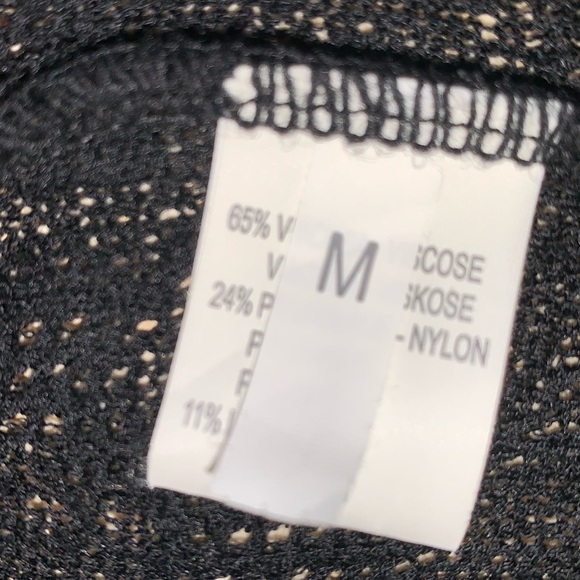 SANDRO FERRONE black linen blend knit cardigan sweater, hip length. Medium EUC - Picture 10 of 17